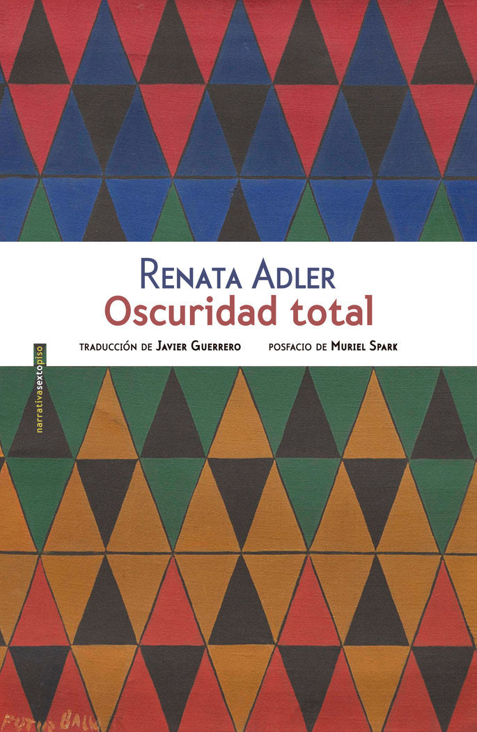 Oscuridad total, de Adler, Renata | portada del libro