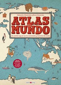 Atlas del mundo, de Mizielinska, Aleksandra | portada del libro
