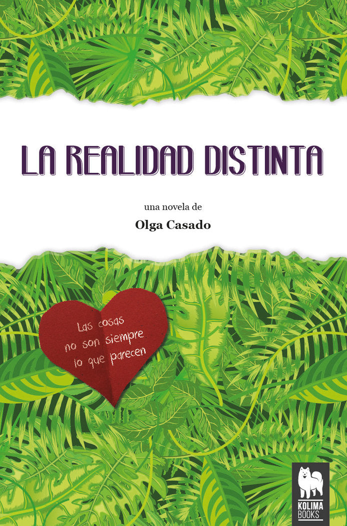 La realidad distinta, de Casado, Olga | portada del libro