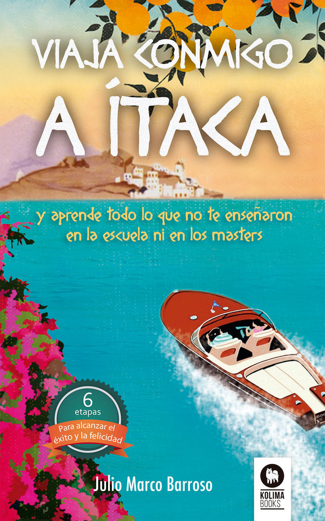 Viaja conmigo a Ítaca, de Marco Barroso, Julio | portada del libro