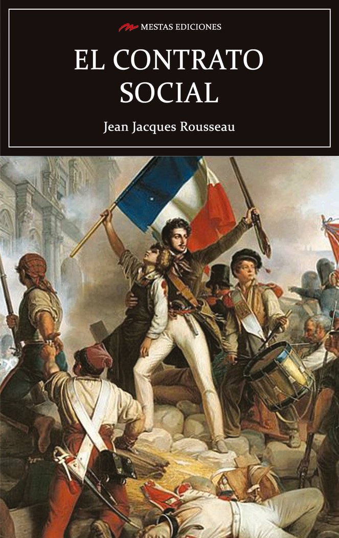 El contrato social, de Rousseau, Jean Jacques | portada del libro