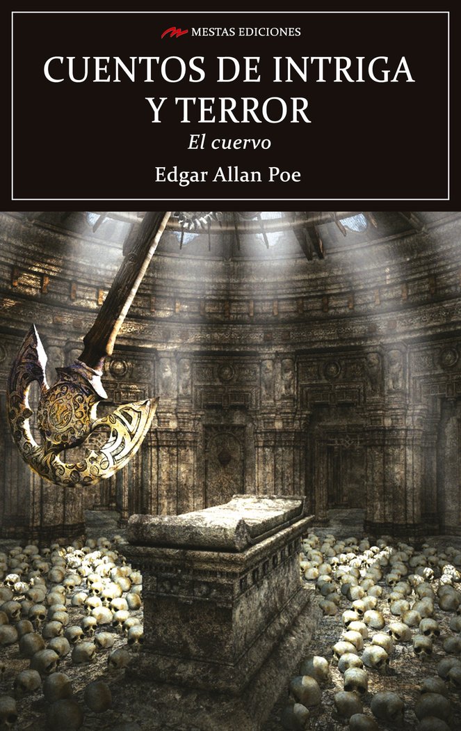 Cuentos de intriga y terror. El cuervo, de Allan Poe | portada del libro