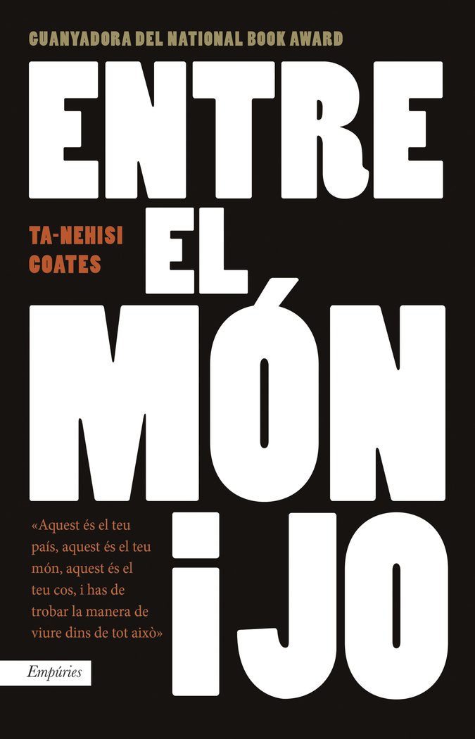 Entre el món i jo, de Coates, Ta-Nehisi | portada del libro
