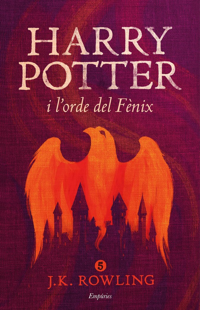 Harry Potter i l'orde del Fènix (rústica), de Rowling | portada del libro