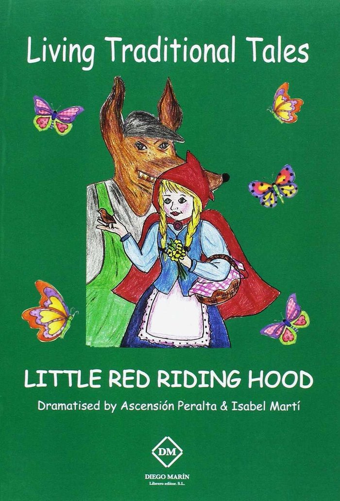 LITTLE RED RIDING HOOD, de ASCENSION PERALTA MONTOYA | portada del libro