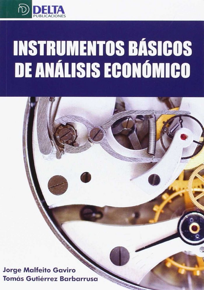 Instrumentos básicos del análisis económico, de Malfeito Gaviro, Jorge | portada del libro