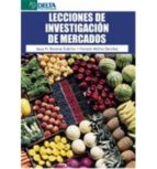 LECCIONES DE INVESTIGACIÓN DE MERCADOS, de JESUS N. RAMIREZ SOBRINO | portada del libro