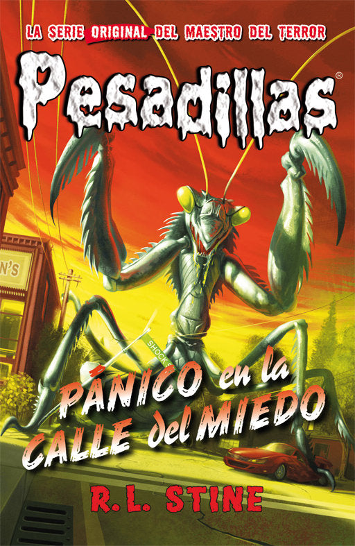 Pánico en la calle del miedo, de R.L. Stine | portada del libro