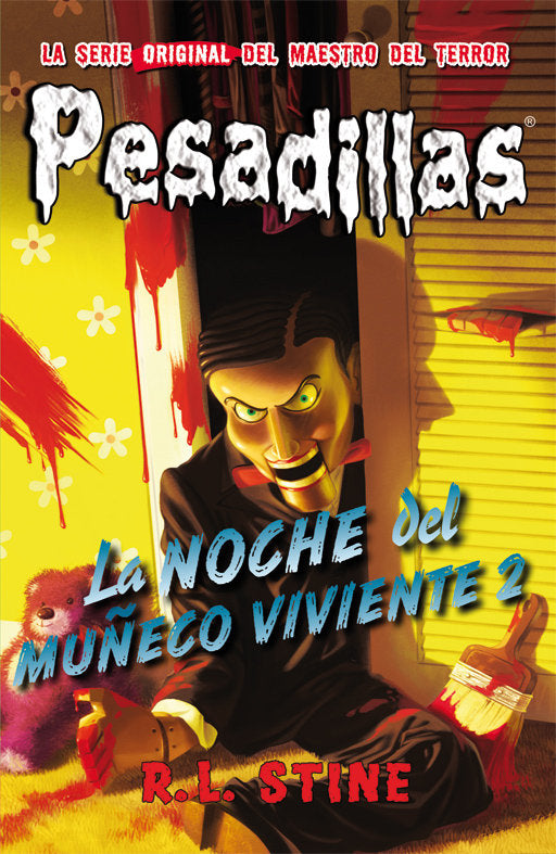 La noche del muñeco viviente 2, de R.L. Stine | portada del libro