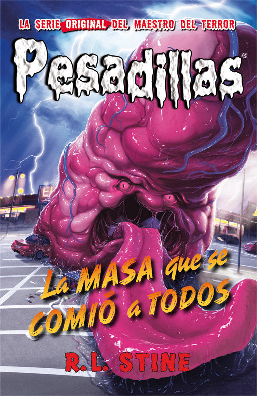 La masa que se comió a todos, de R.L. Stine | portada del libro