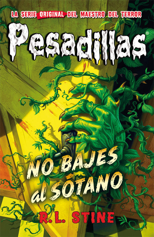No bajes al sótano, de R.L. Stine | portada del libro
