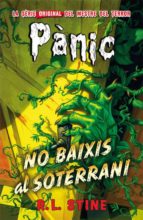 PANIC 12 NO BAIXIS AL SOTERRANI - CAT, de R.L. Stine | portada del libro