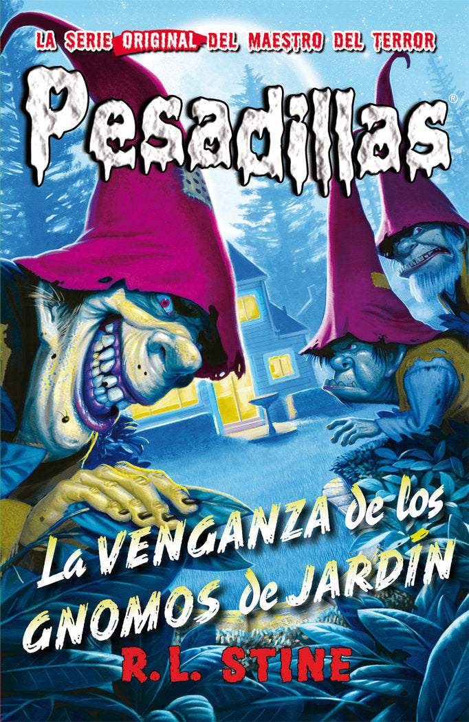 La venganza de los gnomos de jardín, de R.L. Stine | portada del libro
