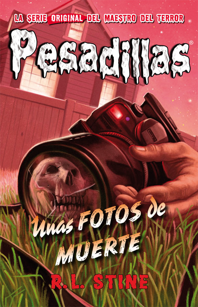 Unas fotos de muerte, de R.L. Stine | portada del libro
