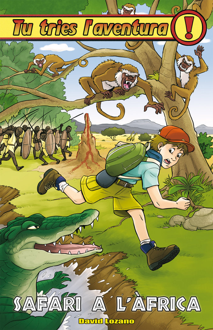 Safari a l'Àfrica, de Lozano Garbala, David | portada del libro