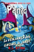 PANIC 14 LA VENJANA DELS GNOMS DE JARDI - CAT, de R.L. Stine | portada del libro