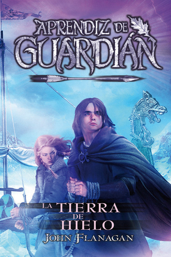 Las tierras del hielo, de Flanagan, John | portada del libro