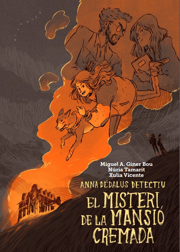 El misteri de la mansió cremada, de Giner Bou, Miguel Ángel | portada del libro
