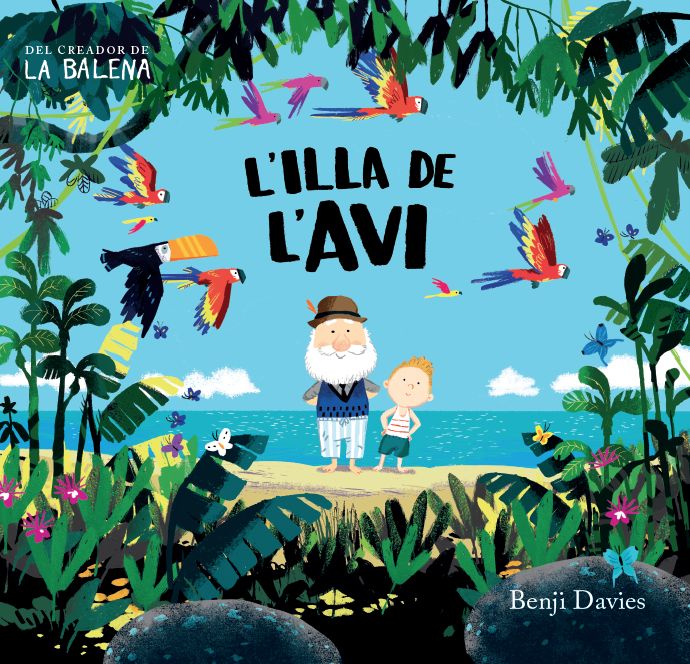 L'illa de l'avi, de Davies, Benji | portada del libro
