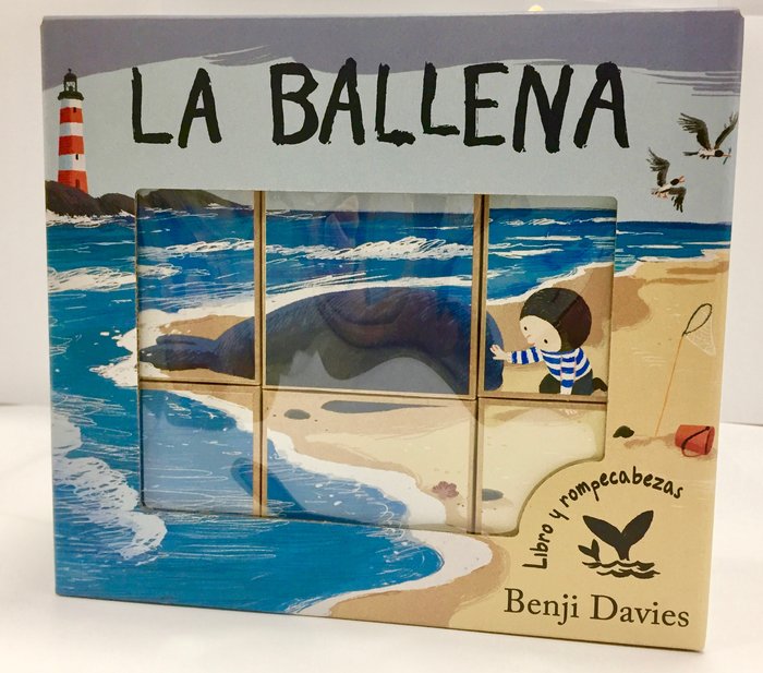 La ballena - Libro y Rompecabezas, de Davies | portada del libro