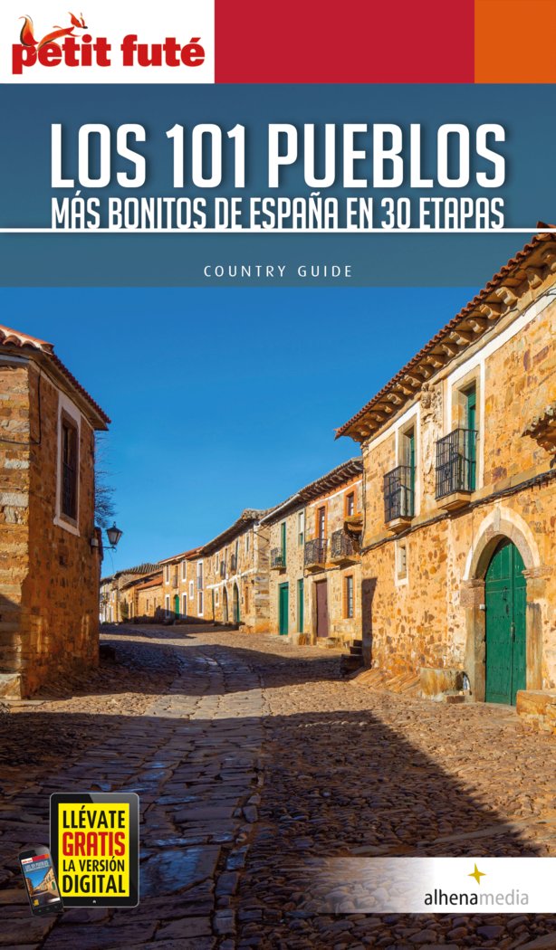 Los 101 pueblos más bonitos de España en 30 etapas, de Corona Méndez, Clemente | portada del libro