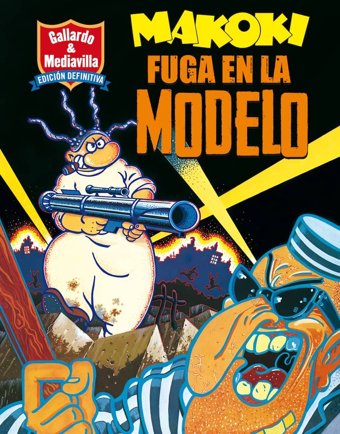 Makoki. Fuga en la Modelo, de Gallardo | portada del libro