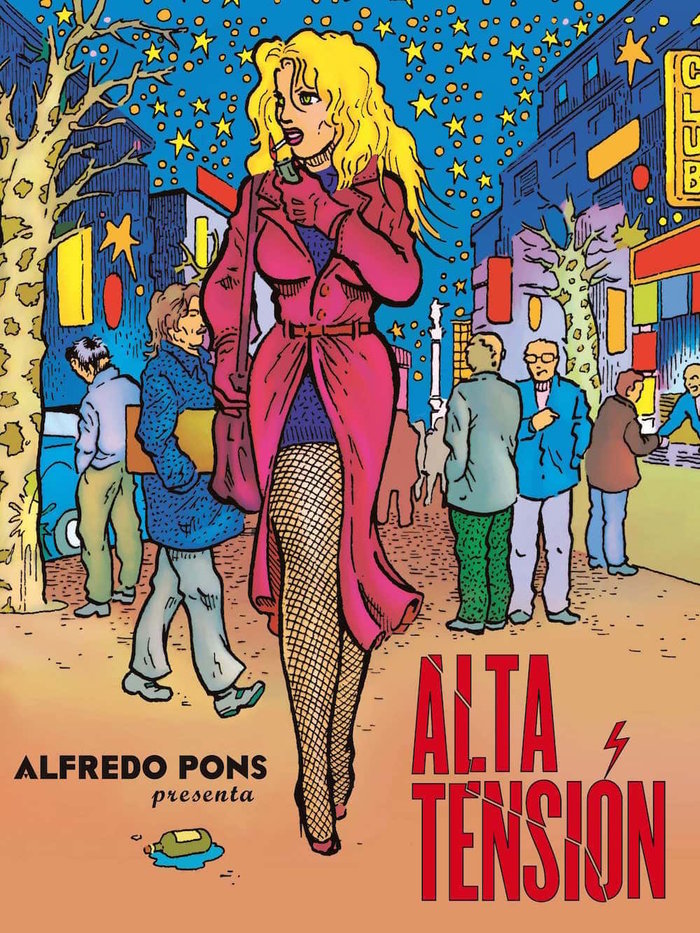 ALTA TENSIÓN, de Pons Rubio, Alfredo | portada del libro