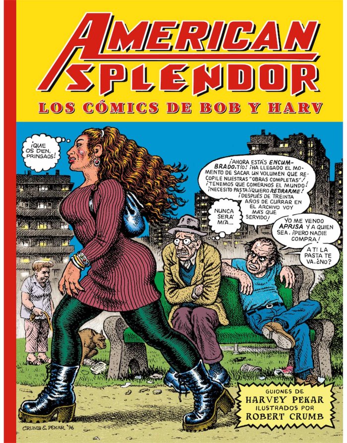 AMERICAN SPLENDOR. LOS CÓMICS DE BOB Y HARV, de Crumb, Robert | portada del libro