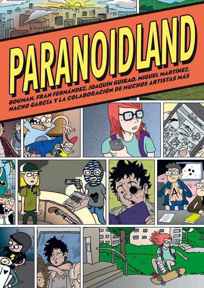 Paranoidland, de Alvarez, Ismael | portada del libro