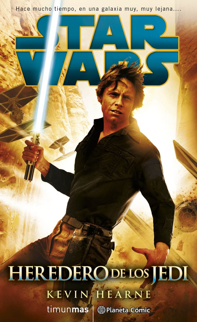 Star Wars Heredero de los Jedi (novela), de Hearne, Kevin | portada del libro
