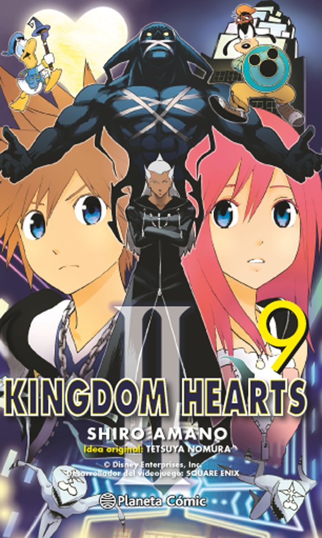Kingdom Hearts II nº 09/10, de Amano, Shiro | portada del libro