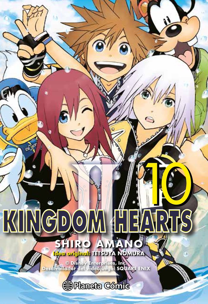 Kingdom Hearts II nº 10/10, de Amano, Shiro | portada del libro