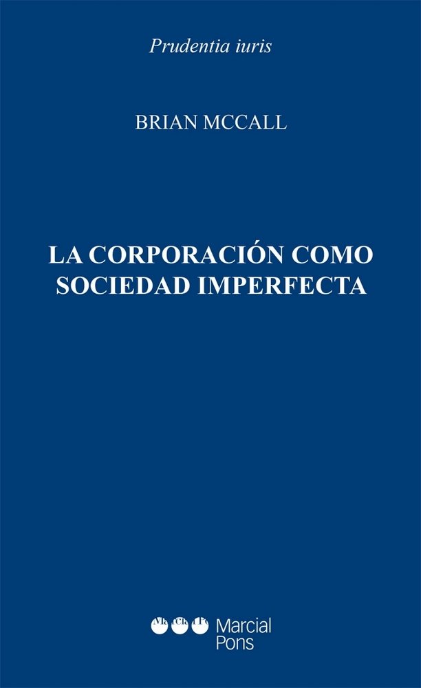 La corporación como sociedad imperfecta, de McCall, Brian | portada del libro