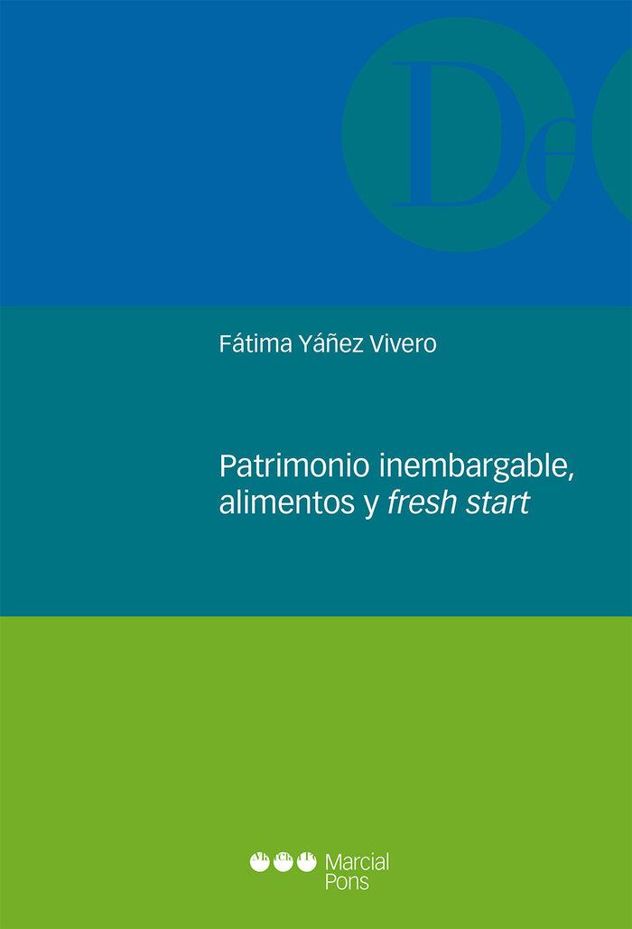 Patrimonio inembargable, alimentos y fresh start, de Yáñez Vivero, Fátima | portada del libro