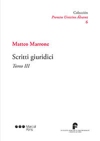 Scritti giuridici, de Marrone, Matteo | portada del libro