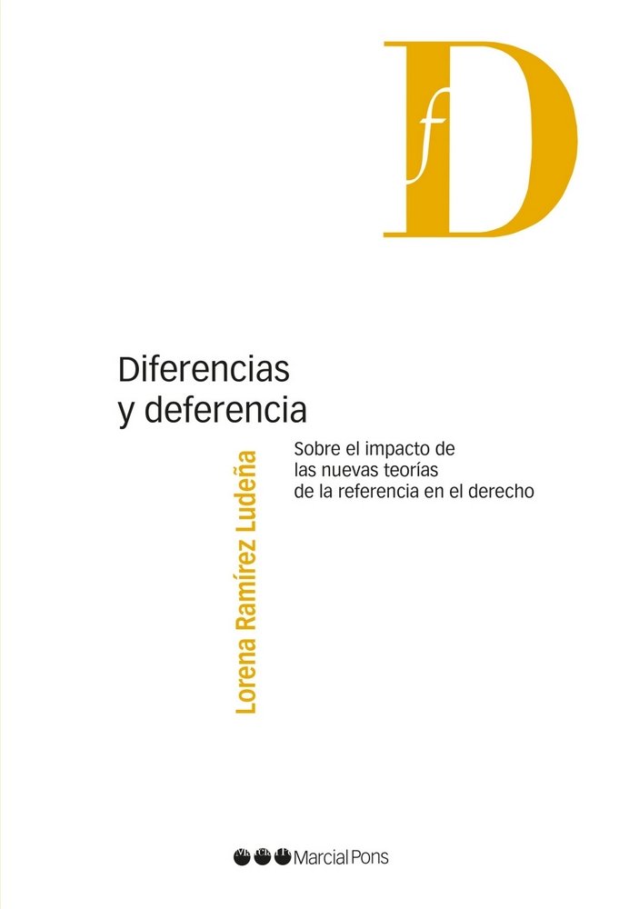 Diferencias y deferencia, de Ramírez Ludeña, Lorena | portada del libro