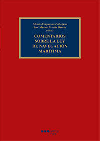 Comentarios sobre la Ley de Navegación Marítima, de Martín Osante, José Manuel | portada del libro