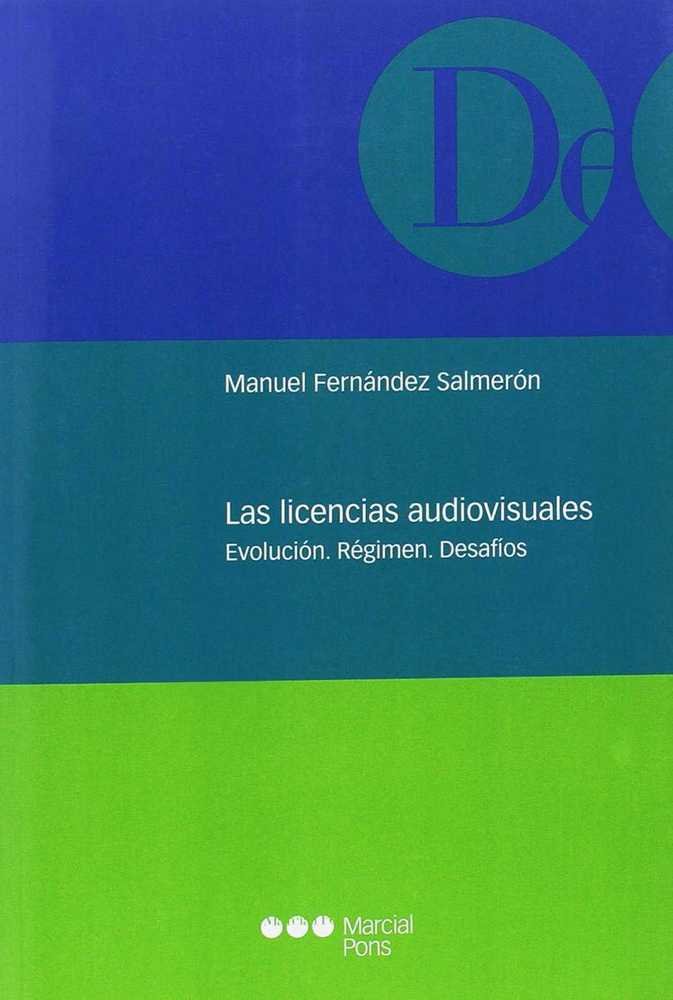 Las licencias audiovisuales, de Fernández Salmerón | portada del libro