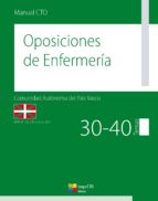 Manual de Oposiciones de Enfermería Comunidad Autónoma del País Vasco, de Varios autores | portada del libro