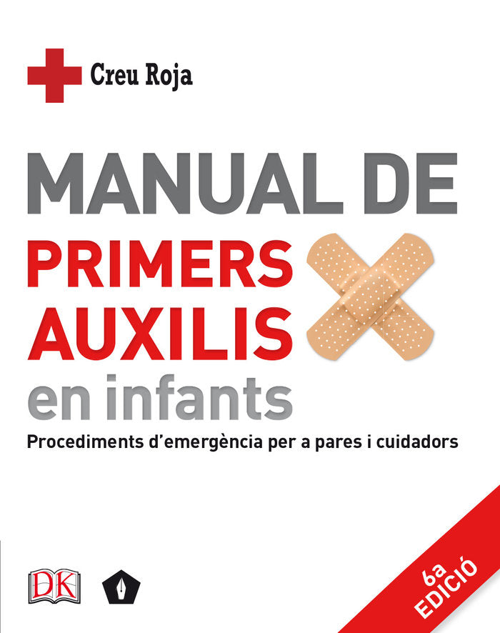 Manual de primers auxilis en infants | portada del libro