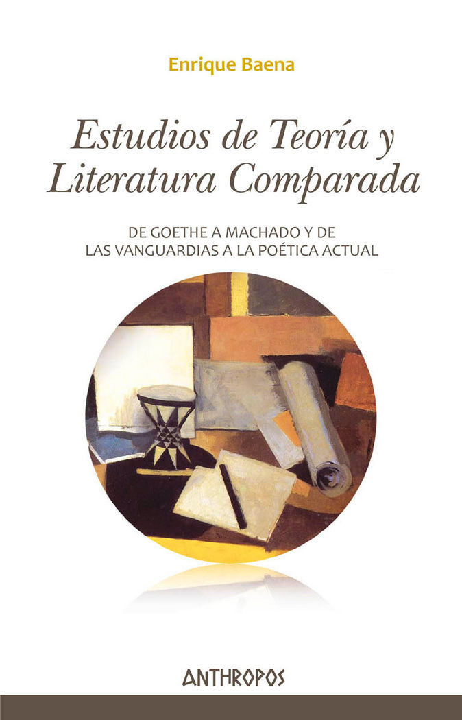 Estudios de Teoría y Literatura Comparada, de Baena Peña, Enrique | portada del libro