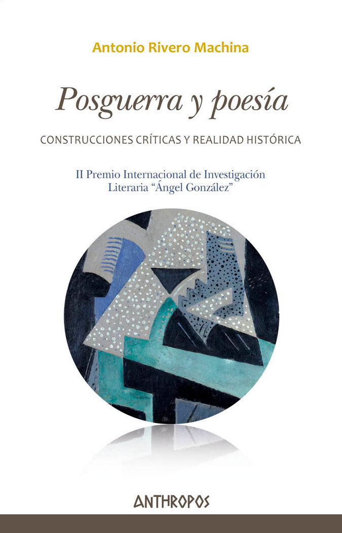 Posguerra y poesía, de Rivero Machina, Antonio | portada del libro