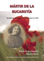 MARTIR DE LA EUCARISTÍA, de MISIONERAS DEL SANTISIMO SACRAMENTO | portada del libro