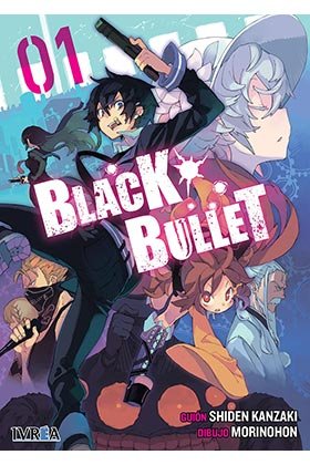 Black Bullet 1, de Shiden Kanzaki | portada del libro