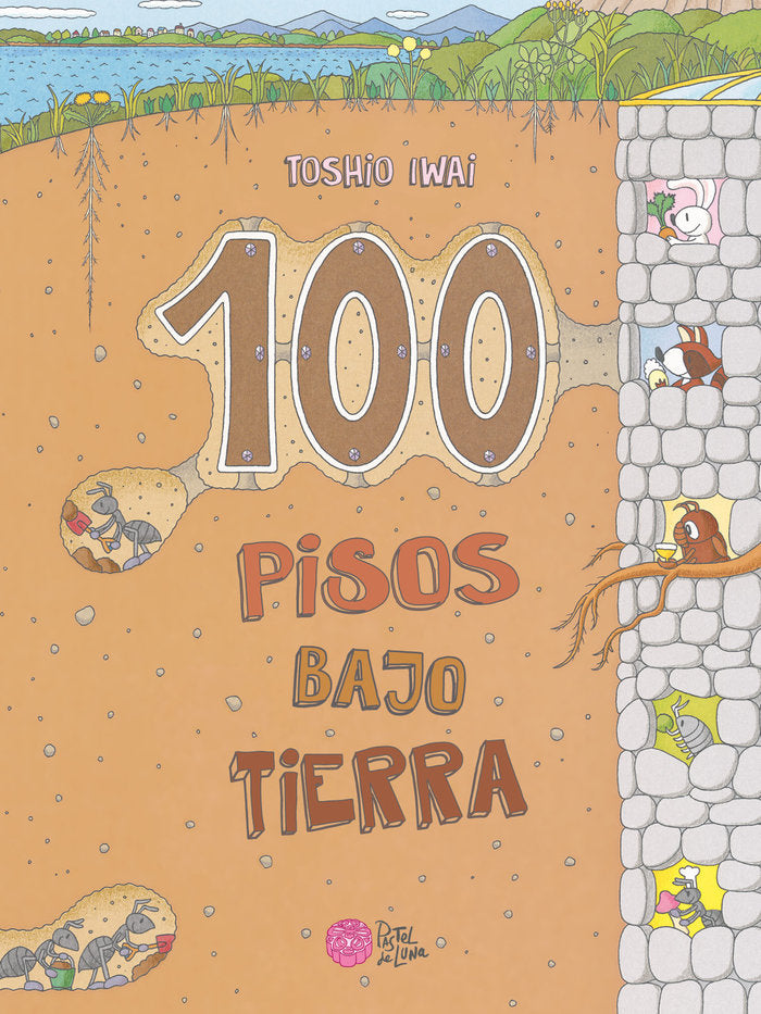 100 Pisos Bajo Tierra, de Toshio Iwai | portada del libro