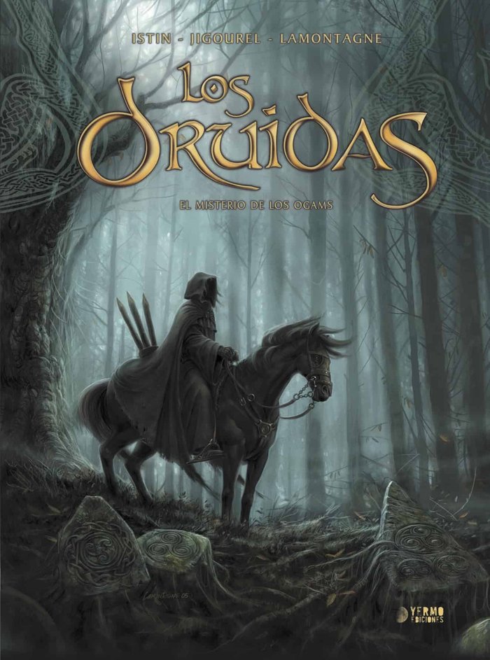 Los druidas: el misterio de los Ogams, de LAMONTAGNE, JACQUES | portada del libro