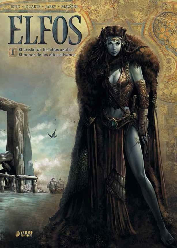 ELFOS: EL CRISTAL DE LOS ELFOS AZULES/ EL HONOR DE LOS ELFOS SILV, de GUION | portada del libro