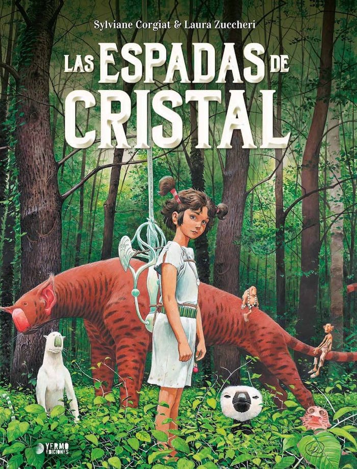 LAS ESPADAS DE CRISTAL, de CORGIAT, ZUCCHERI | portada del libro