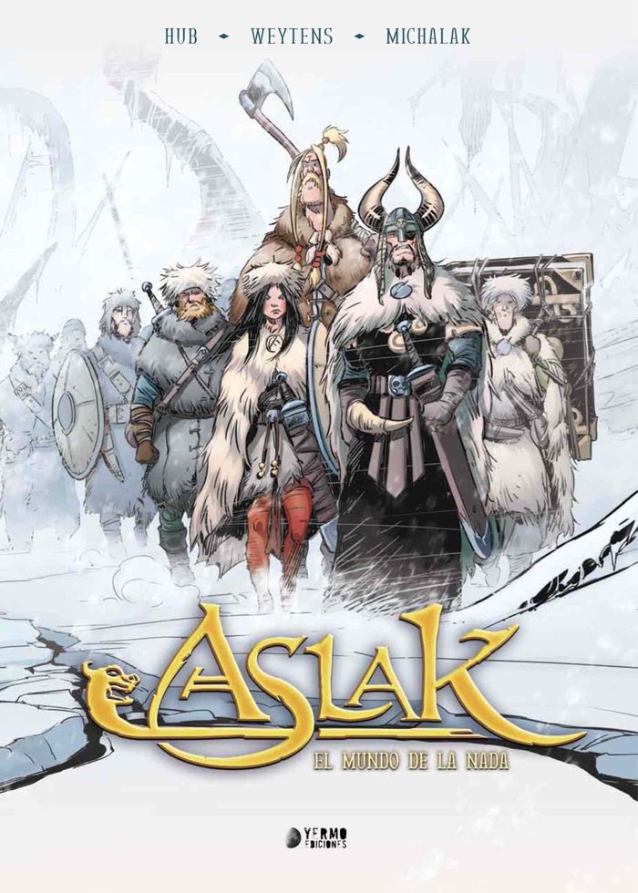 ASLAK 02: EL MUNDO DE LA NADA, de HUB | portada del libro