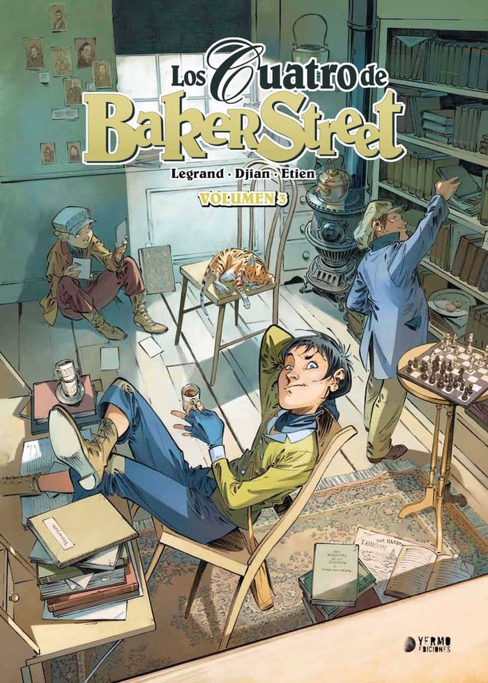 LOS CUATRO DE BAKER STREET 03, de LEGRAN, OLIVIER | portada del libro